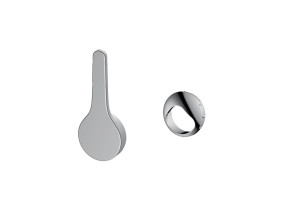 Kit poignée + cache pour mitigeur essential 11b35210-020 pour racine 33432B352100