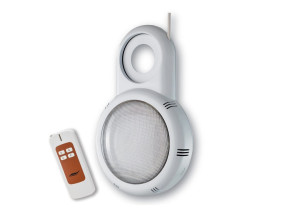 Kit projecteur led couleur piscine hors sol avec telecommande 500699