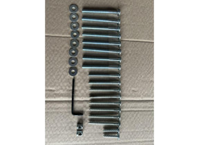 Kit quincaillerie (identique im) 22018_hw pour racine 02B22018HW