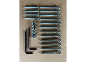 Kit quincaillerie (identique im) 22407_hw pour racine 02B22407HW