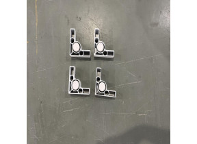 Kit quincaillerie + pieds blancs + pieds réglables canapé 2 p luma luma-2p-hkf pour racine 072LUMA2PHKF