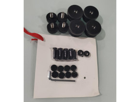 Kit quincaillerie + pieds réglables table repas victoria vic-dt-hkaf pour racine 072VICDTHKAF