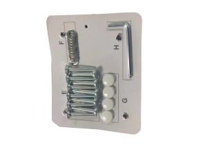 Kit quincaillerie pour canapé lyra fza40949-hk pour racine 064FZA40949HK