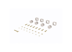 Kit quincaillerie pour table carrée oris crème tbl-1281-246602 pour racine 348TBL1281246602