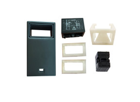 Kit réparation support mural noir k2616509-lm1 pour racine 332K2616509LM1