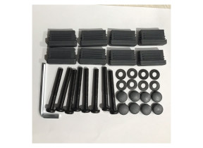 Kit table 1 place fixe gris foncé opptd-sk pour racine 072OPPTDSK