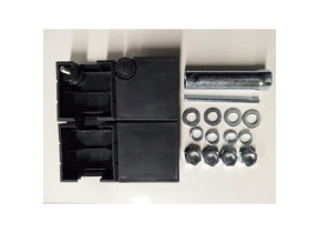 Kit table extensible lyra gris foncé lretd-sk pour racine 072LRETDSK