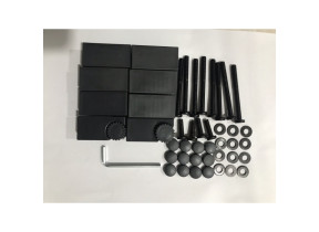 Kit table fixe lyra gris foncé lrfd-sk pour racine 072LRFDSK