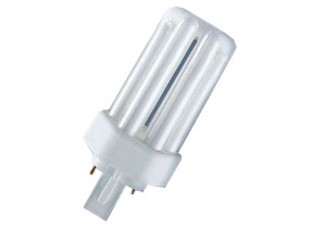 Lampe fluorescente compacte dulux t plus 827, 18w 333502