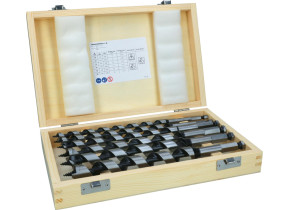 Mèche à simple spirale à queue 3 pans, 235mm longueur totale, lot de 6 2607019322