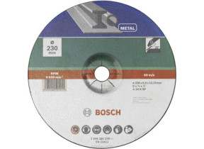 Meule à ébarber, à moyeu déporté, métal Bosch 2609256339