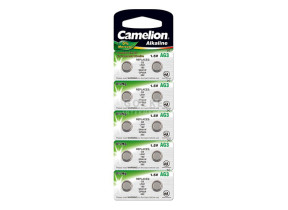 Pack de 10 piles camelion alcaline ag3 (0% mercury/hg) 12051003