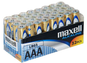 Pack de 32 piles alcaline lr03 micro aaa 1,5v 790260.04.CN