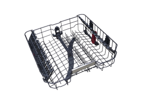 Panier superieur 52 x 51 x 16 cm avec bras de cyclage pour lave-vaisselle whirlpool bauknecht hotpoint C00859015