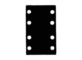 SUPPORT INTERMÉDIAIRE PAD SAVER 80X133MM 2 PCS BOSCH ACCESSORIES 2608000813