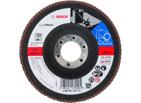 Tampon de polissage X571 Idéal pour le métal Ø 115 mm BOSCH 2608607319