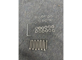 Visserie + pieds plastique 317273-01 pour racine 53931727301