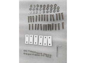 Visserie + pieds plastique + capuchons plastique 317241-02 pour racine 53931724102