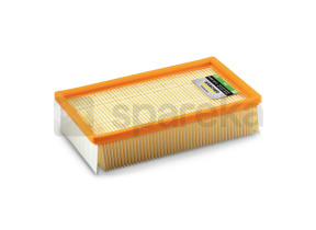 1x filtre plat pour karcher nt25 / 1, nt35 / 1, nt45 / 1, nt55 / 1, nt361 eco 69043670
