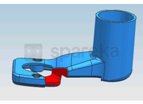 Adaptateur pce07-vide 158PCE07PC1300RT