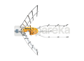 Antenne uhf ellipse lte700 5g gain 38 db televes 148921