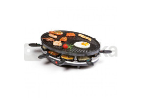 Appareil à raclette et grille électrique 1200w anti adhésif 8 personnes do9038g DO9038G