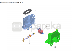 Armoire électrique complet -ersatz 2.885-274.0