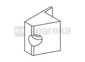 Arrière connector / connecteur fond 208HARDD