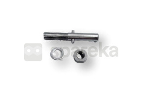 Axe de batteur + écrou + rondelle KW710657