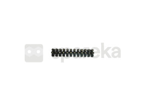 Barrettes 12 plots 6 mm 25a noir zenitech 121301