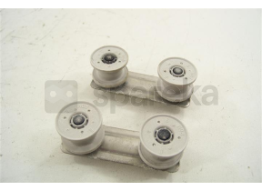  bloc panier - roulettes et arrêtoir clip 31X6370