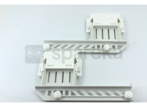  bloc panier - roulettes et arrêtoir clip 481940449942