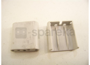  bloc panier - roulettes et arrêtoir clip 8996461709967