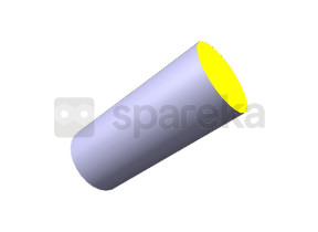 Bouton complet arrière gauche 3550308039