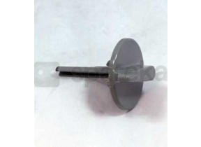 Bouton de thermostat gris SS-186512