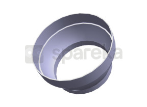 Bride réduction noir,120-100mm 32933541