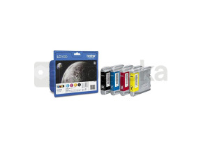 Brother tinte multipack s/ c/ m/ g dcp-130c/ 330c/ 350c/ 357 LC1000VALBPDR