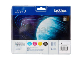 Brother tinte multipack s/ c/ m/ g dcp-135c/ 150c mfc-235c/ LC970VALBPDR
