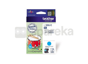 Cartouche d encre cyan, 1.2k LC22UC