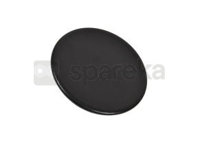 Chapeau de brûleur noir de taille moyenne pour table de cuisson - 71 mm 3540006149