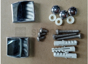 Chevilles, vis, caches couleur chrome da175 221DA175
