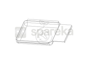 Collecteur de graisse argon hw01110a-20-21 541HW01110A2021