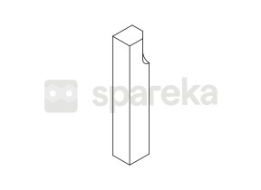 Component 111 droit leg / 1 pied droit 208A19180E11