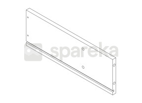 Composant 15midleft side pane highdrawer / cote inter gauch ti 208A19129O15