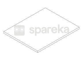 Composants 11bottom separation haute tiroir / ti separation fond 208A19129O11