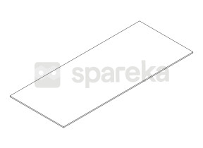 Composants 24bottom panneau low tiroir / bas tiroir fond 208A19129O24