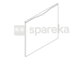 Composants 25bottom panneau low tiroir / bas tiroir fond 208A19130O25