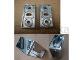 Connecteur 1 et 2 pour rail 034REDL206X