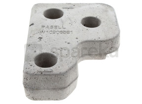 Contrepoids superieur 12.5 kg pour lave-linge Whirlpool 481010906581