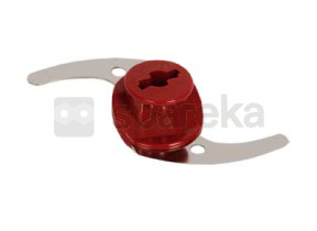 Couteau hachoir amovible rouge SS-193446